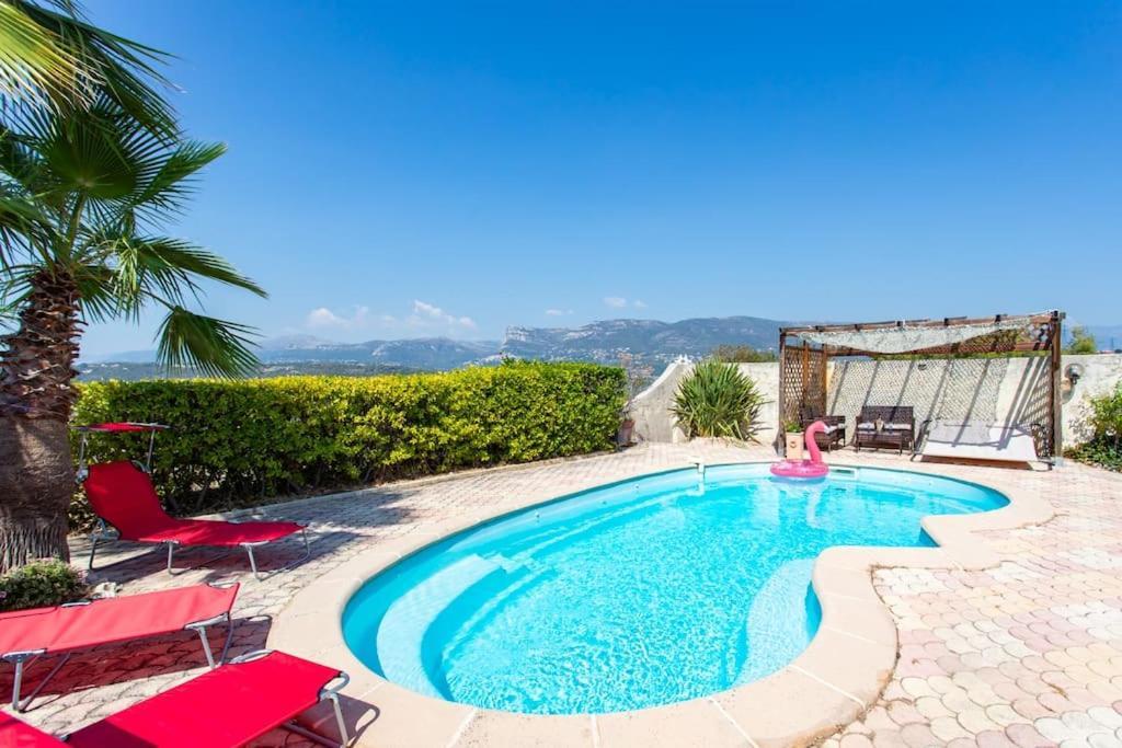 L57 Vineyard & Nature Swimingpool 3 Bdr Parking Ac Villa Nizza